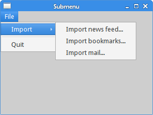 Submenu