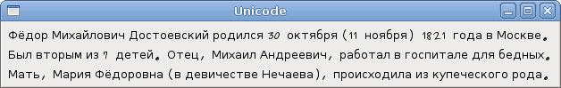 Unicode