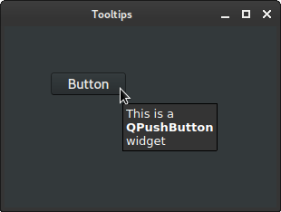 QToolTip